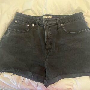 Madewell curvy high rise shorts